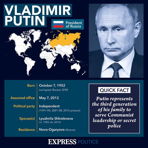 图形用户界面，网站：Vladimir Putin
